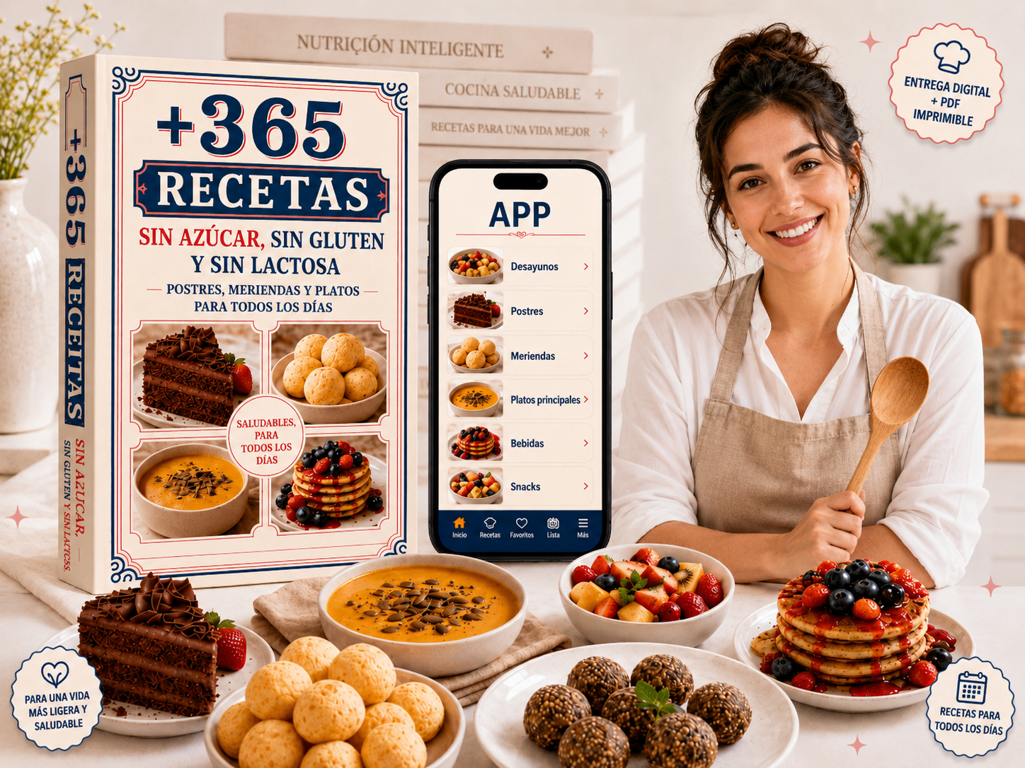 Portada del ebook de recetas