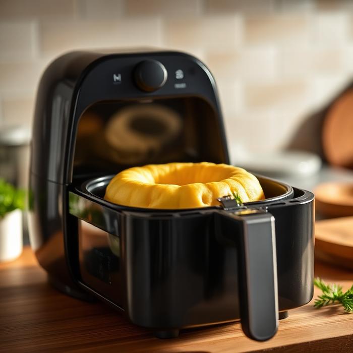 Flan hecho en Air Fryer
